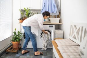 laundry room smells like rotten eggs